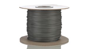 Stranded Wire PVC 0.81mm² Tinned Copper Grey 305m